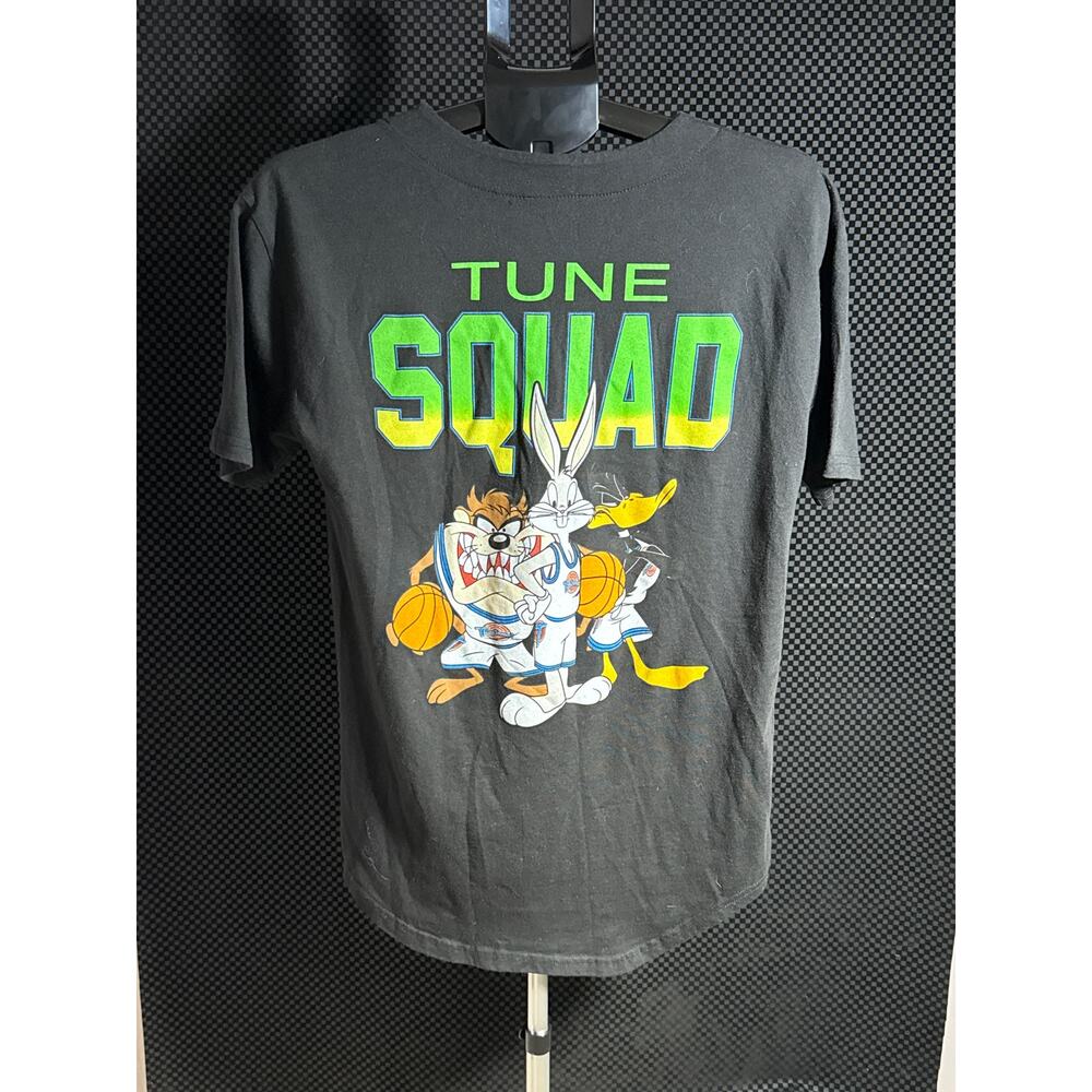 Space Jam ‘Tune Squad’ Button Up Jersey Style Shirt, Size Small
